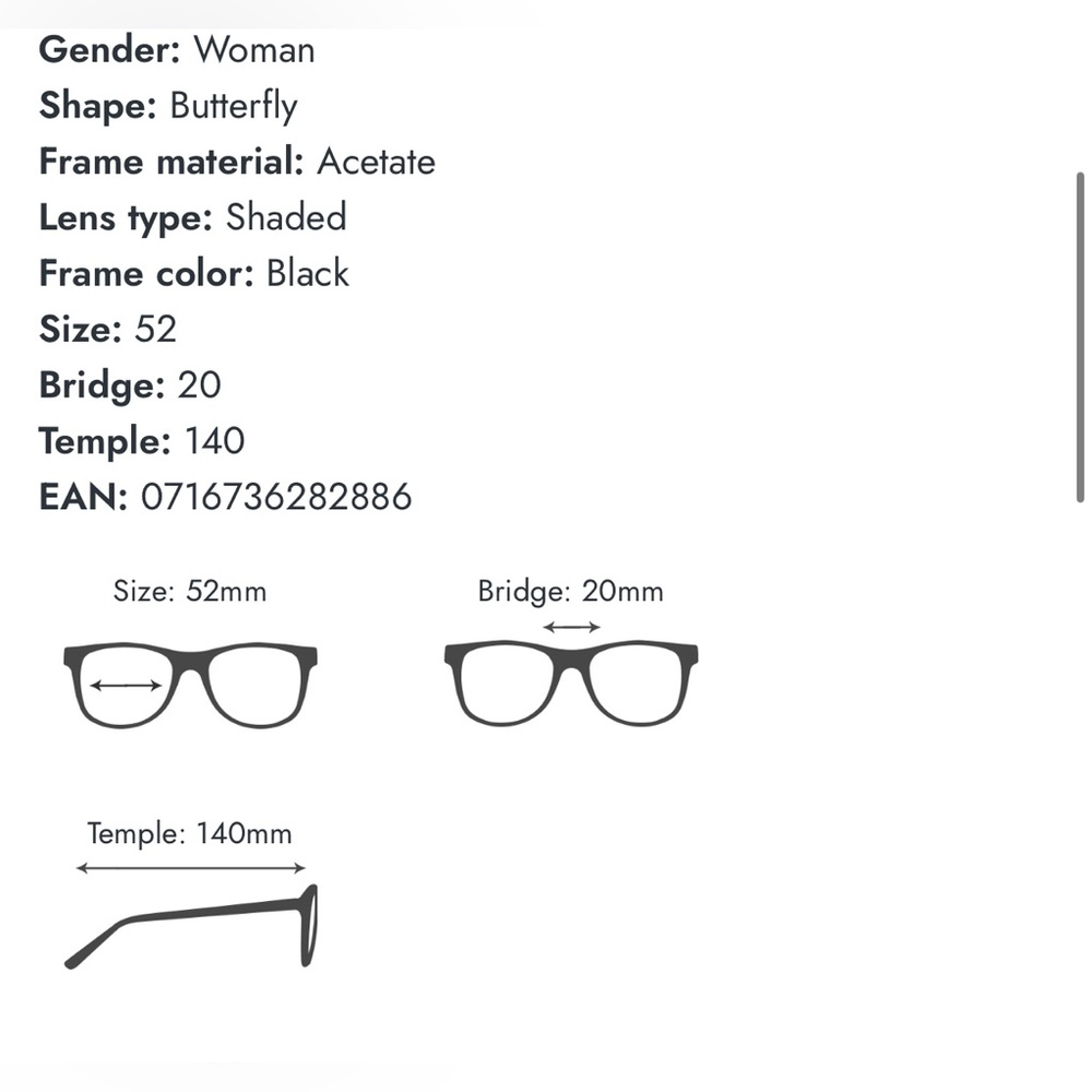 Kate Spade Bianko Sunglasses $209 MSRP - Picture 3 of 12